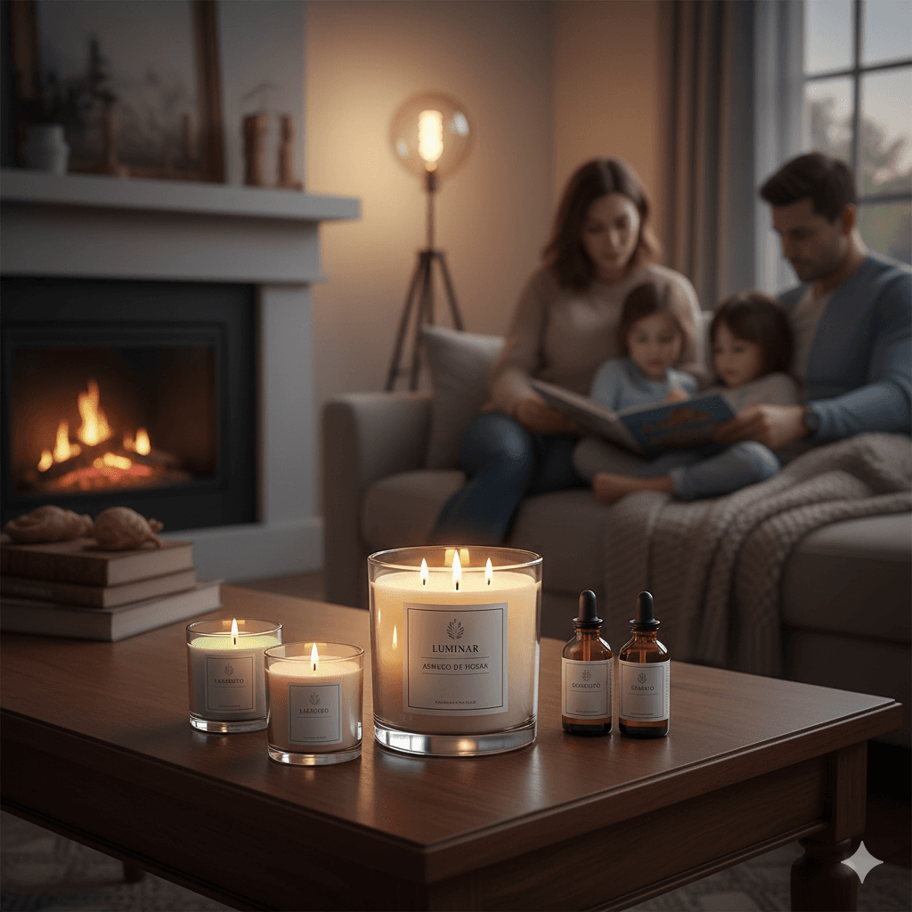 Proceso artesanal de Luminar Velas